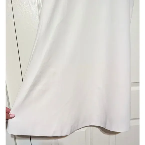 Tuckernuck White Blythe Dress Sleeveless Ruffle Collar Mini Dress Size Small (S)